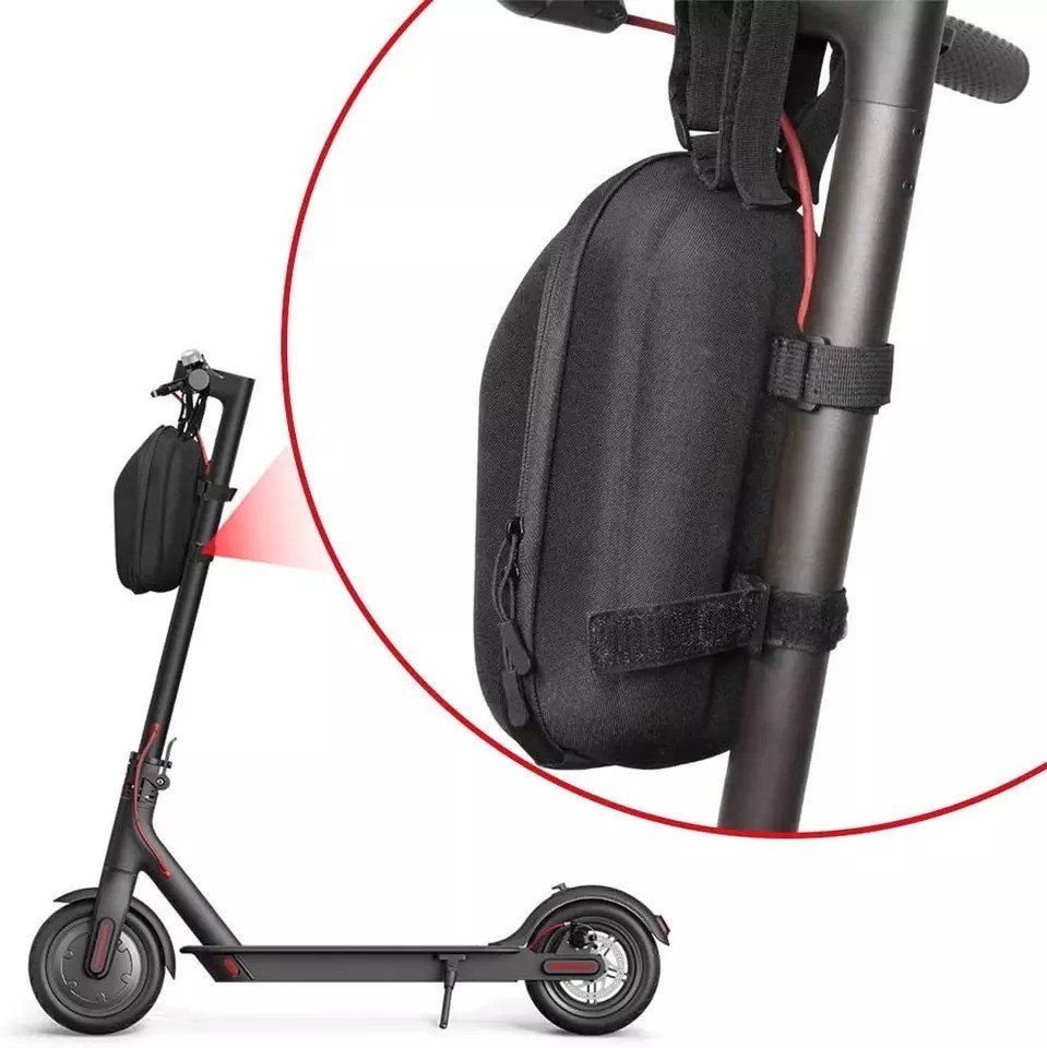 Bolso delantero para patinete (negro) - Imagen 4